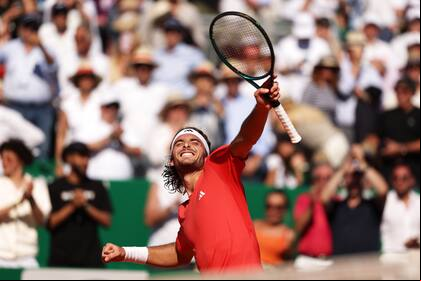 Stefanos Tsitsipas le ganó a Jannik Sinner y está en la final del Masters 1000 de Montecarlo