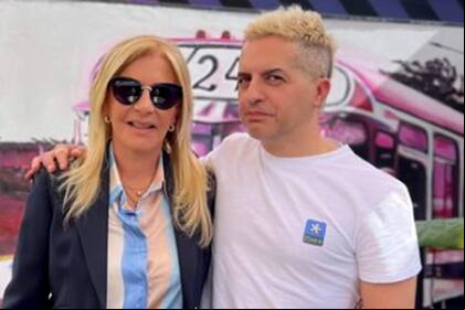 Susana Roccasalvo y Ángel de Brito, la foto que selló su reconciliación