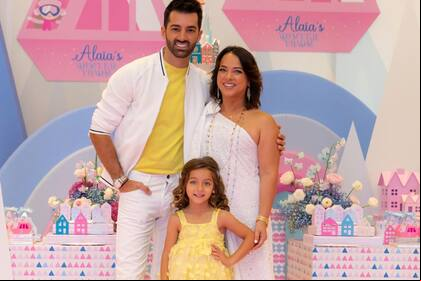 Toni Costa y Adamari López tuvieron una hija, con quien mantienen una buena relación a pesar de que se separaron