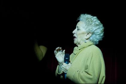 Tribute to the Spanish mezzo-soprano Teresa Berganza at the Theatre de la Zarzuela in Madrid, during the performance of the operetta The Bunch of Roses. Photo: Oscar Gonzalez/NurPhoto (Photo by NurPhoto/Corbis via Getty Images)