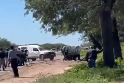 Una ambulancia atropelló a 15 policías durante una manifestación en Formosa