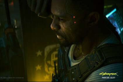 Una captura del videojuego Cyberpunk 2077: Phantom Liberty