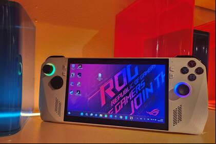 Una consola de mano Asus ROG Ally