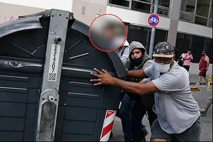 Una de las imágenes donde la Policía de la Ciudad reconoció al sospechoso detenido en San Isidro