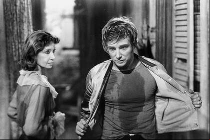 Una imagen recreada a partir de una foto de Vivien Leigh y Marlon Brando en Un tranvía llamado deseo