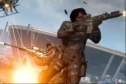 Una vista del Call of Duty: Warzone