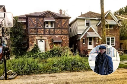 Vincent Orr compró su primera casa en Detroit por solo US$2100 en 2017 a través de la Detroit Land Bank Authority, un organismo que facilita la compra de propiedades abandonadas.