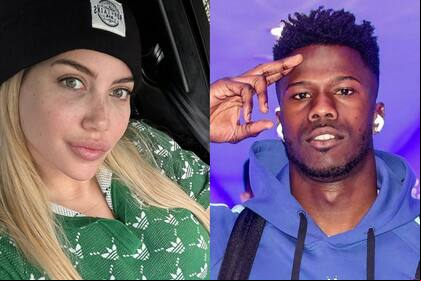 Wanda Nara itió que tuvo un romance con el futbolista Keita Baldé (Foto: Instagram @wanda_nara /@keitabaldeofficial)