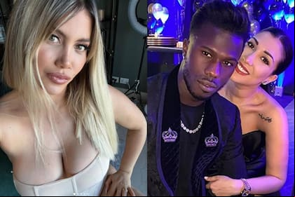 Wanda Nara le respondió a Keita Baldé y su exesposa