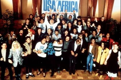 "We Are The World" se grabó en una madrugada de enero en 1985, una gesta milagrosa comandada por Lionel Ritchie, Michael Jackson, Stevie Wonder y Quincy Jones, a la cual se sumaron 46 de las máximas estrellas de la música