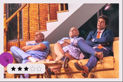 Yayo Guridi, Marcos Bicho Gómez y Mariano Martínez, en Tom, Dick & Harry