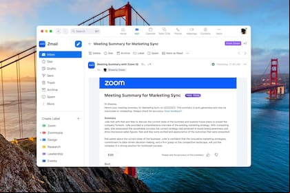 Zoom ha implementado nuevas funciones en Zoom IQ, su asistente de Inteligencia Artificial (IA) generativa, ideadas para mejorar la productividad de las tareas diarias con herramientas como el resumen de la reunión y la redacción de Team Chat, a las que se podrá acceder a través de pruebas gratuitas